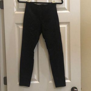 Lysse Stretch Fitted Pants size Small Black Grey